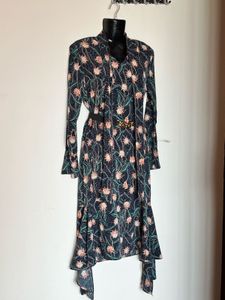 New Korean Floral Dress