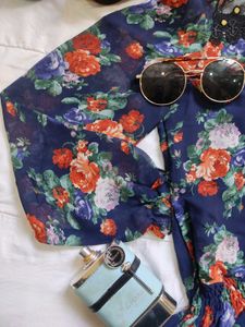 Floral Print Blouse
