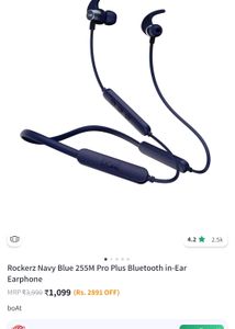 New Boat Rockerz 255 Pro + Neckband
