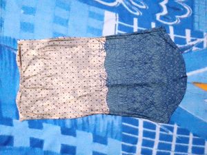 Blue Tie-Dye Sleeveless Top