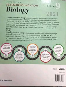 Pearson Foundation Biology - Class 9