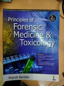 Forensic Medicine And Toxicology