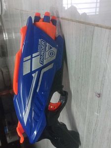 fibre gun with fiber and sponge bullets