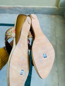 Bridal Beautiful Heels🌸🎀🌻