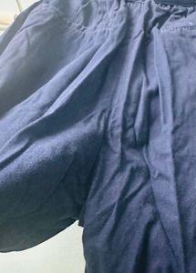 Navy Blue Casual Pants