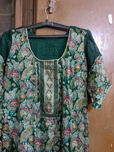 Beautiful Floral Pant Kurti Set