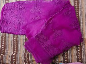 2 saree combo with single blouse