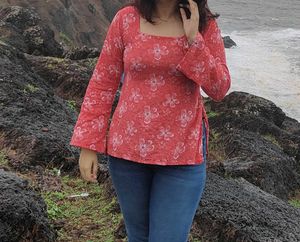 Floral Print Top