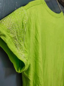 Sparkling Green Top