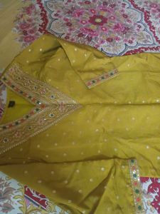 Elegant Mustard Kurta