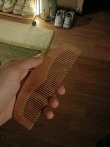 Wooden Hair Comb