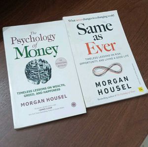 Morgan Housel Finance And Psychology Books