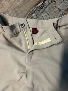 Beige Cargo Pants