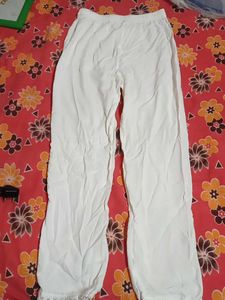 White Cotton Leggings