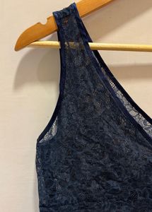 Elegant Lace V-Neck  Top