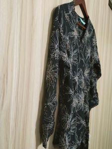Janasya Floral Print Top For Women&#39;s