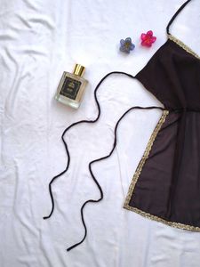 Chatpati y2k halter backless kurti🤎