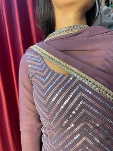 Party Wear Salwar Suit Patiyala Look&#39;s
