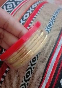Golden Bangle Set