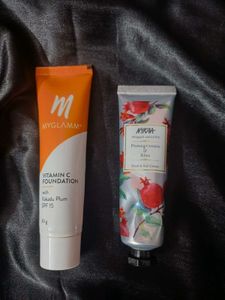 Myglamm Foundation + Hand & Nail Cream 💅