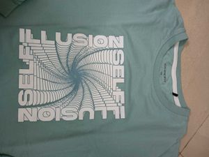 Blue Illusion Long Sleeve Tee