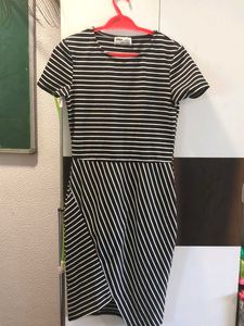 Zara Striped Mini Dress