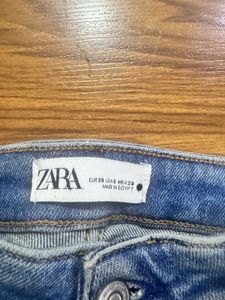 Zara Skinny Blue Denim Jeans