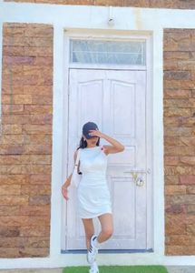 Newme White Mini Dress