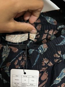Floral Print Wide Leg Pants