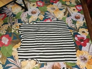Striped Top &amp; Shorts Set