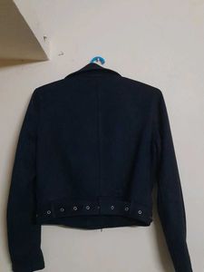 Zara Women Suede BIKER JACKET