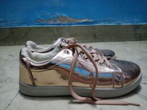 ✨ MOA Rose Gold Stylish Sneakers – Trendy &amp; Comfor