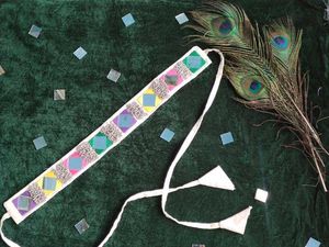 Handmade Mirror Work Belt