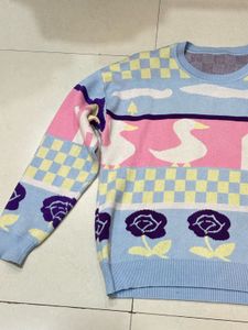 Y2K Pastel Wonderland Sweater