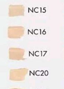 Mac Nc 15very fair skin foundation