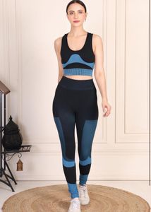 Activewear Set - Blue/Black