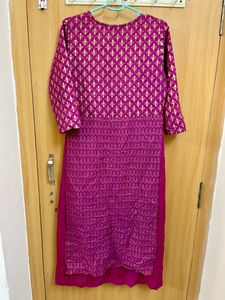 Rangriti M Women Magenta Kurta