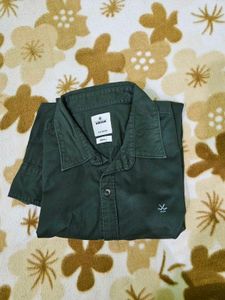 Wrogn Green Shirt