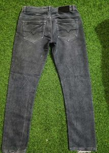 Grey Denim Jeans
