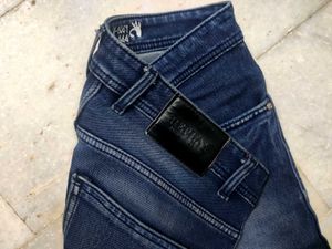 Dark Blue Denim Jeans