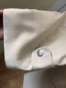 Beige Oversized Trench Coat