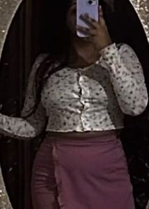 Vintage Pink mini skirt