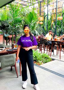 Purple Tshirt - M Size