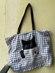 korean kitty tote bag 💼