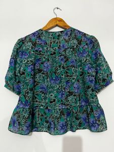 Floral Print Top