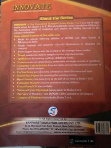 Innovate Class 3 Computer Book.