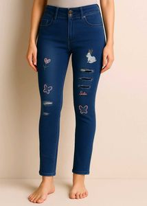 stylish denim jeans 👖