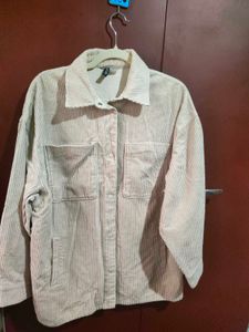 Corduroy Overshirt Oversized Jacket