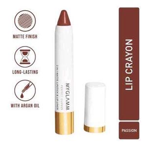 MyGlamm Perfect Curves Matte Lip Crayon-Pack Of 7