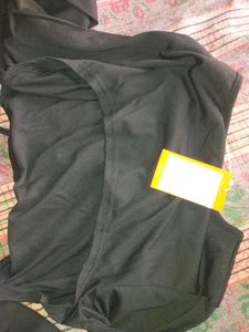 Urbanic Solid Women Round Neck Black Top